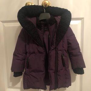 Girls kids Toddler Mackage down coat jacket 2/3T